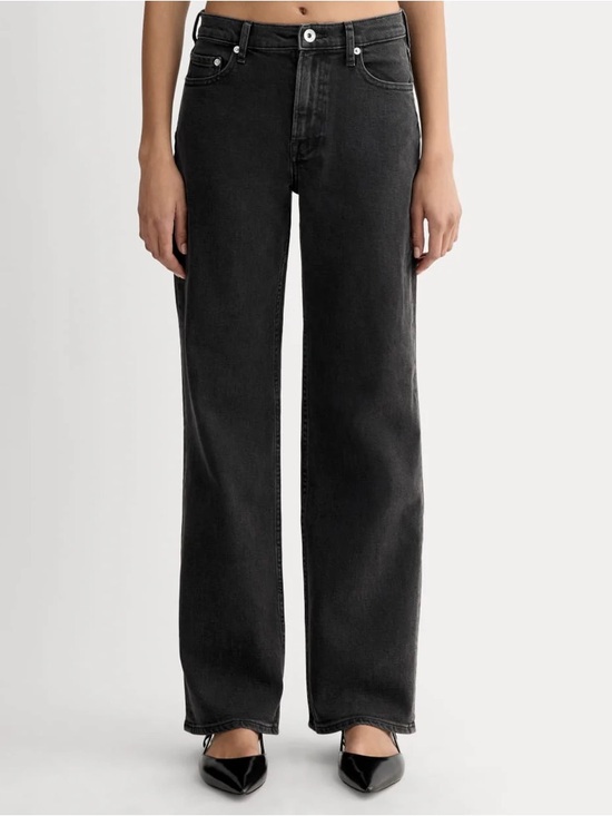 Everlane Denim - Everlane The 90's Forever Jeans in Washed Black